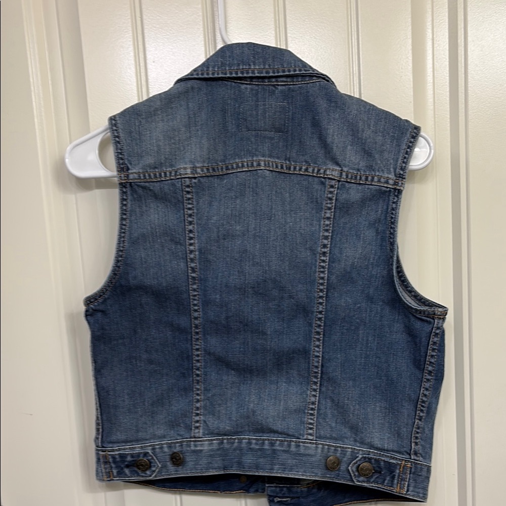 Fossil‎ Denim Sleeveless Vest - Picture 5 of 7